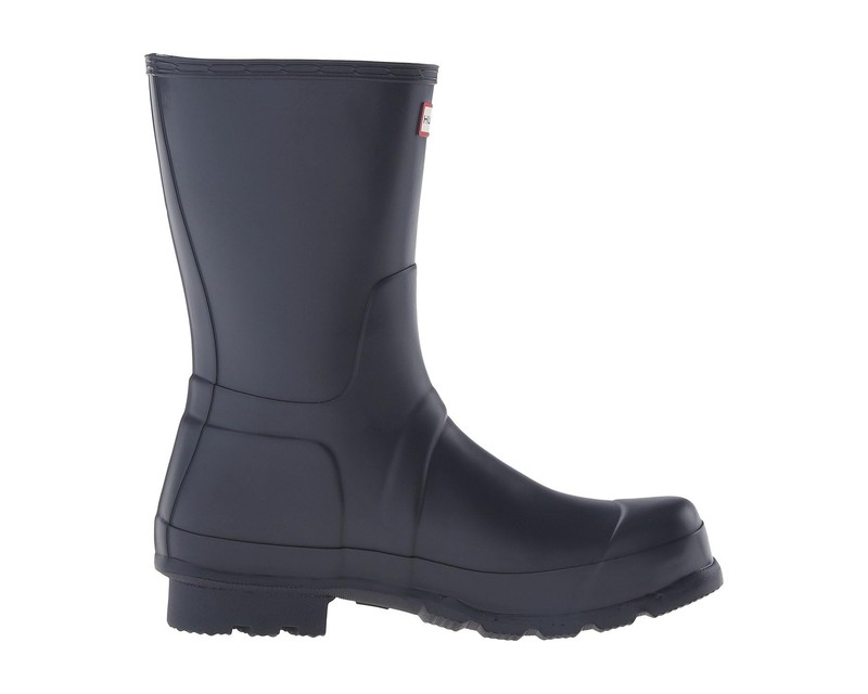 Hunter Original Short Rain Boots Waterproof MFS9000RMA Navy Blue gallery