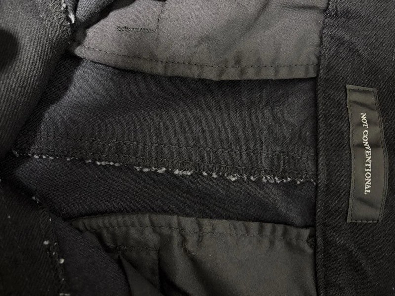 Not Conventional Black Denim Pants - Free Size | Unisex Black Denim Pants gallery