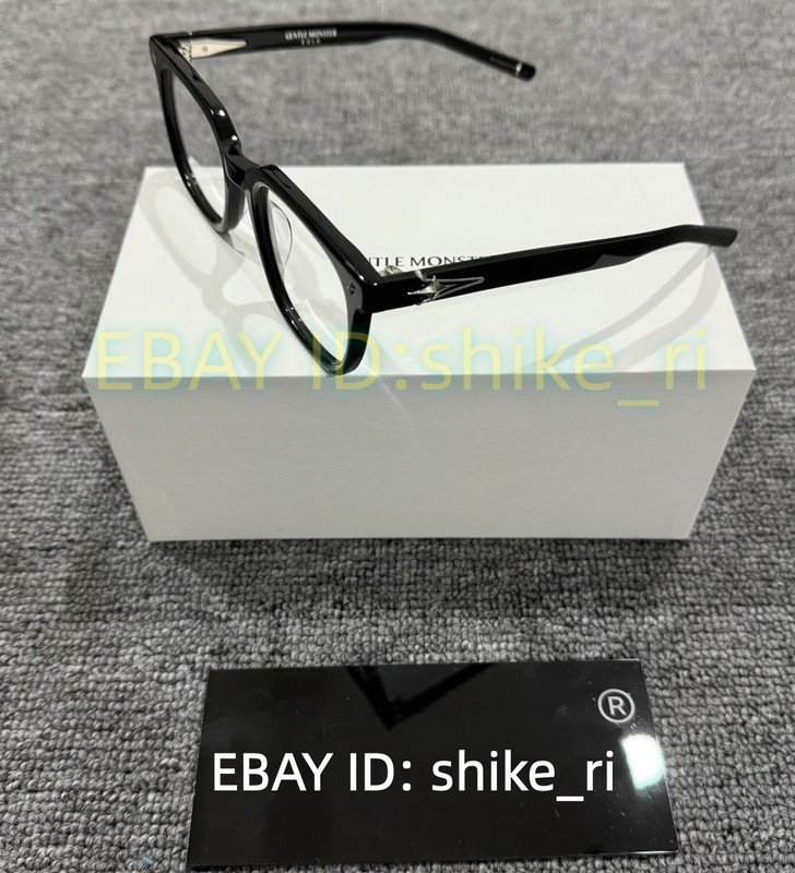 GentleMonster Sunglasses Bold - OJO 01 Black Frame Clear Lenses gallery