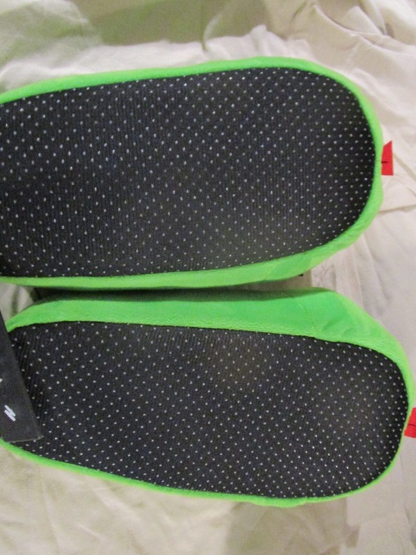 Invader Zim GIR GREEN Alien Dog Suit Plush Nickelodeon Slippers Adult Lg/XL 9-10 gallery