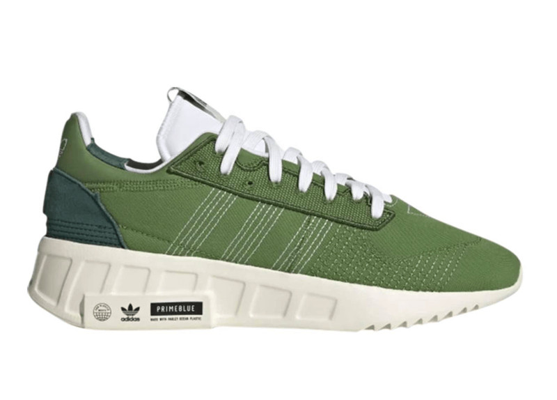 NWOB ADIDAS Geodiver Primeblue ‘Crew Green’ Sneakers Size 7