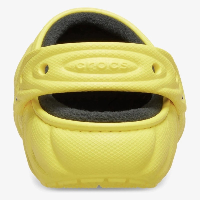 Crocs Classic 210059-100 Clogs Unisex Cyber Yellow Overpuff Lined Slip On DAB11 gallery