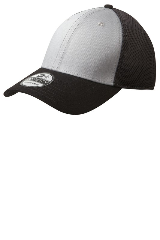 NE1020 New Era® – Stretch Mesh Cap GRAY/BLACK size L/XL (fits 7 5/8 to 7 7/8)