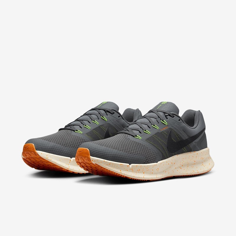 Nike Run Swift 3 Men's Road Running Shoes (HV5226-068, Iron Grey/Total Orange/Vo gallery