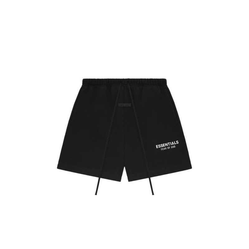 Fear of God Essentials Classic Sweatshort Jet Black 160AS252000F Authentic Brand