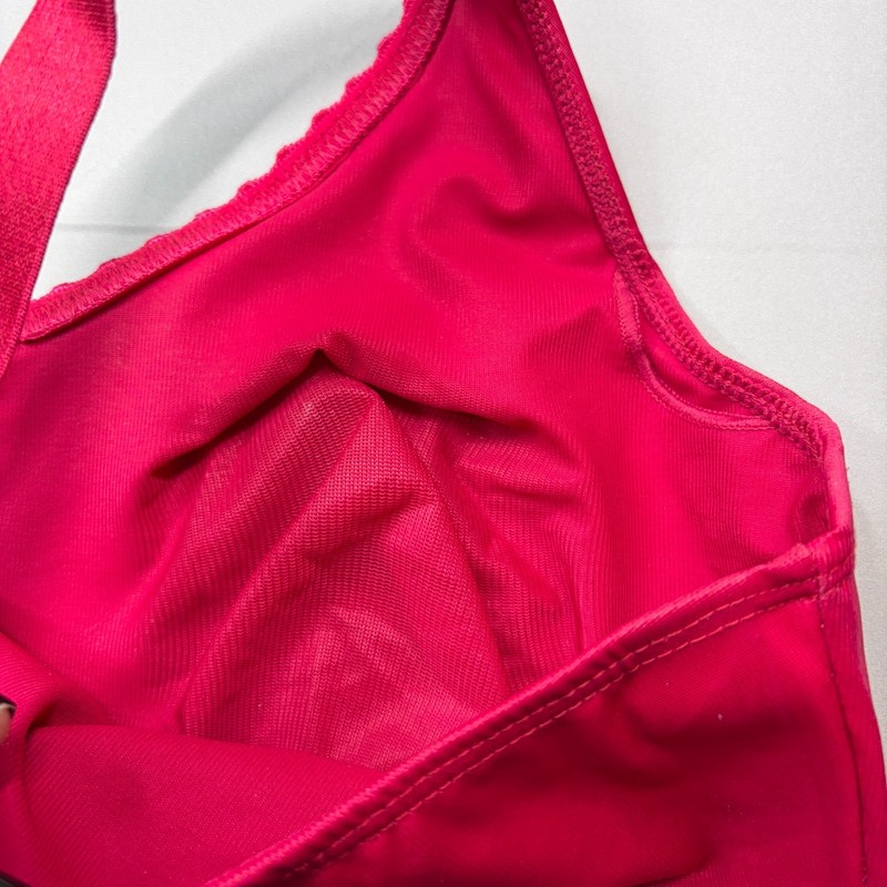 Ruby Ribbon Demiette Bra 36 Heritage 1868 Wireless Convertible Strap Pink/Red gallery