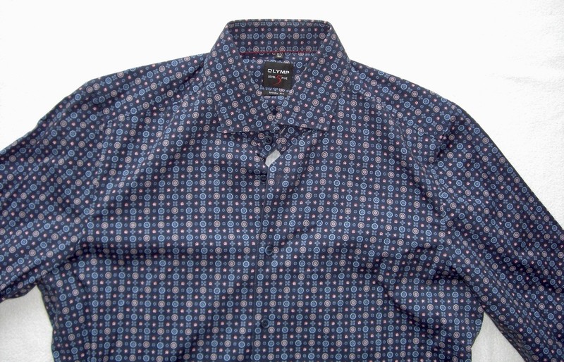 Olympus Level 5 Five Mens Long Sleeve Shirt Size 15 3/4 or 40 Body Fit (Like) New gallery