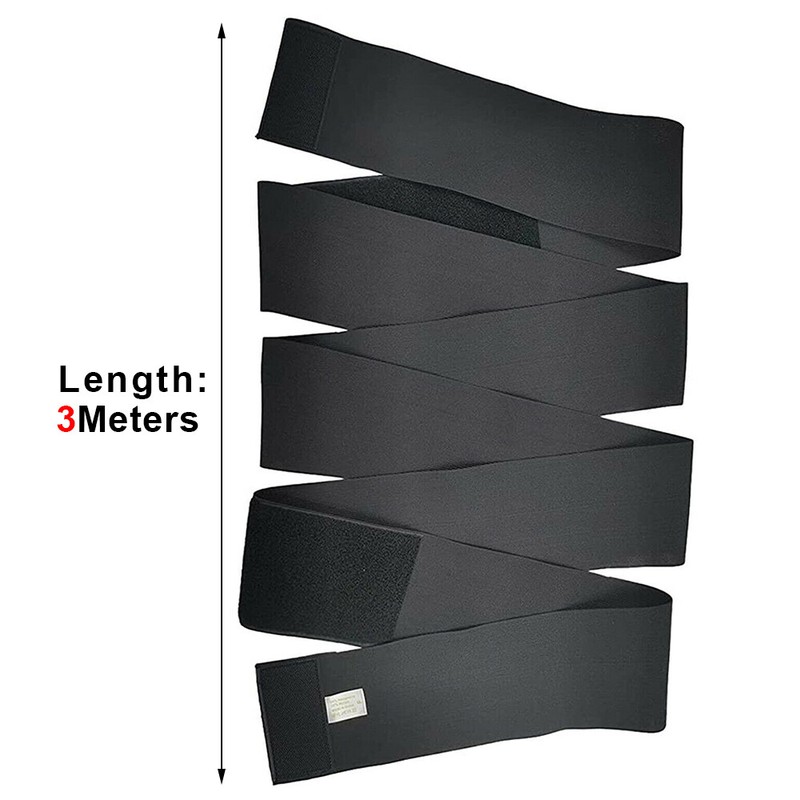 3M 4M 5M 6M Waist Yoga Belt Bandage Pack Waist Support Sauna Belt Gym Good