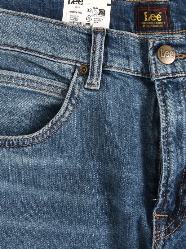 Lee - Men's Regular Straight Fit Super Stretch Jeans - BROOKLYN gallery