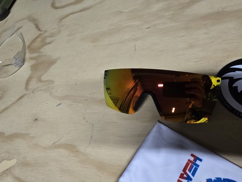 Heatwave Visual Lazer face polarized sun glasses. z87 unisex gallery