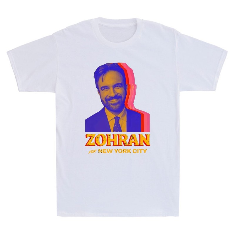 Zohran Mamdani Shirt Vote Zohran for Mayor, Zohran For NYC Mayor Men’s T-Shirt