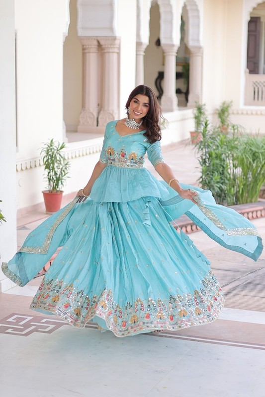 Designer Stitched Readymade Lehenga Choli suit Wedding Partywear Pakistani Suit gallery