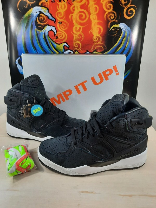 Reebok The Pump Certified X SNS “Blacklight Poster” 25th Anniversary Ships FAST!