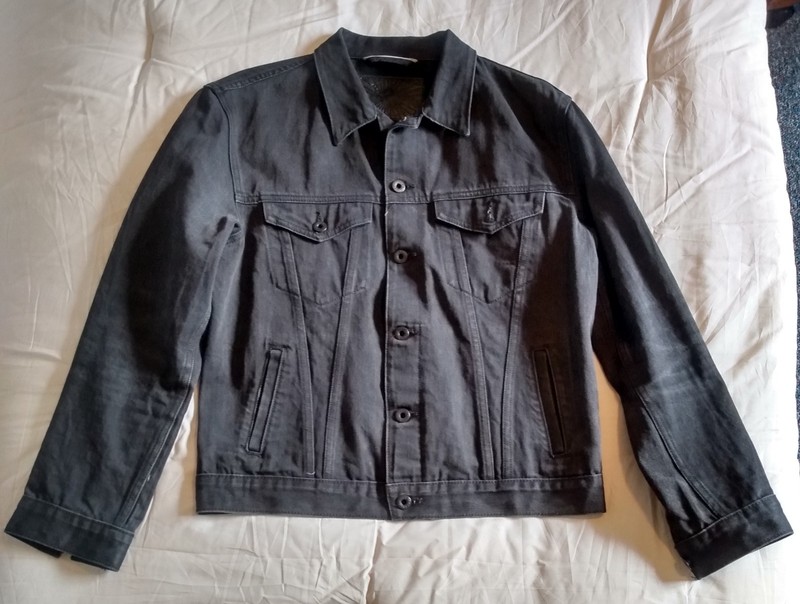 Brave Star Selvage Ironside Jacket Cone Mills Black Medium
