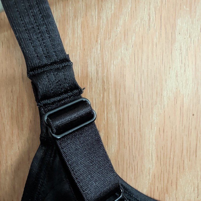 Ruby Ribbon Demiette Bra Black Size 32 Wireless Adjustable Straps gallery