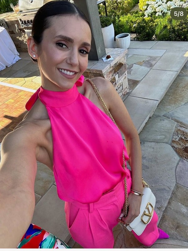 Favorite Daughter “The Favorite” pants in pink peacock 6 inseam 33”