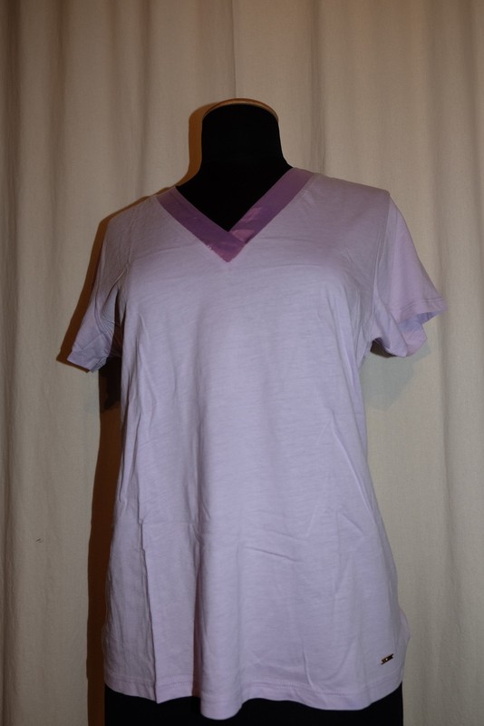 CYELL short sleeve T-shirt pyjama top SHIRT SHORT SLEEVE solids periwinkle purple 42 NEW