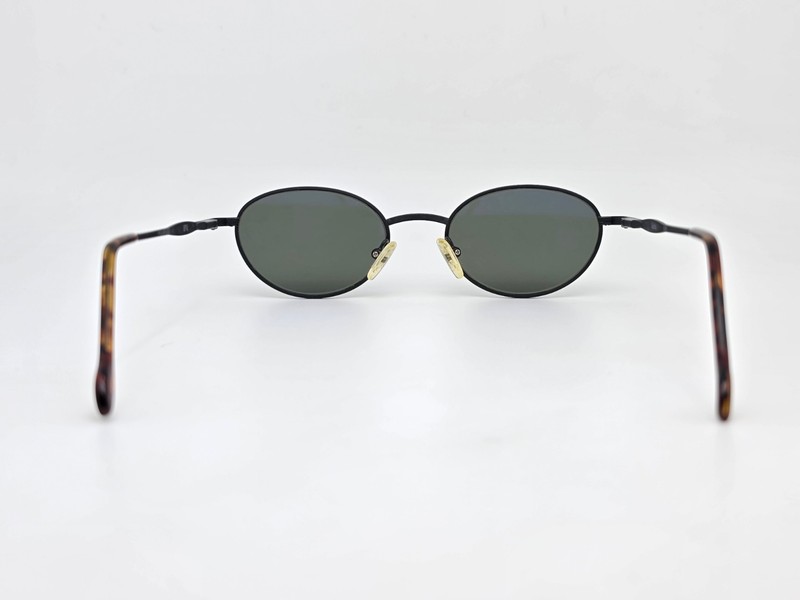 Reptile Gecko Matte Black Frame Polarized G-15 Green Glass Lens Sunglasses 48mm gallery
