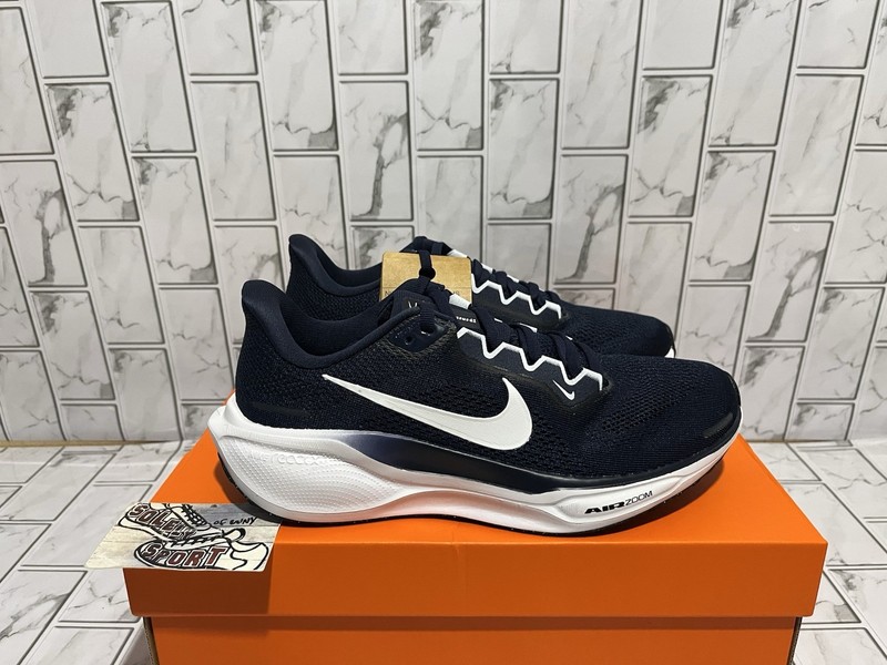 New Nike Air Zoom Pegasus 41 Navy Blue Running Training Gym Shoes Men HF1536-404