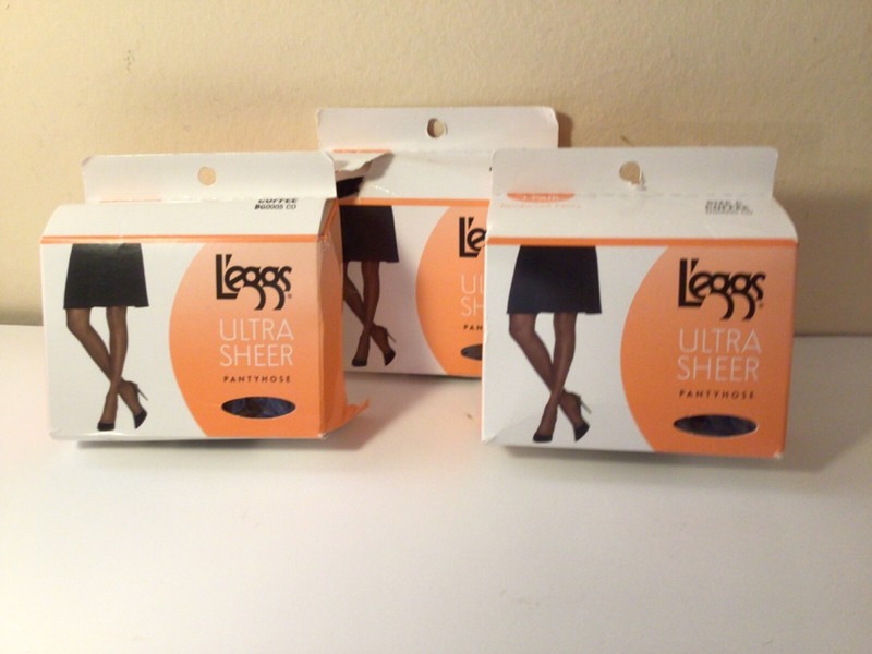 L’eggs Ultra Sheer Pantyhose Reinforced Panty or Day Sheer Control Top 3-Pairs