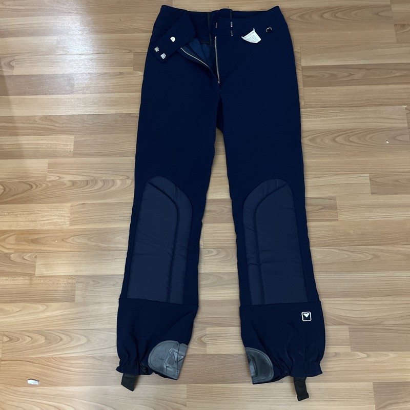 Vintage OBERMEYER RN 37037 COURTNEY LADIES 12R Lined snow pants Blue NWT