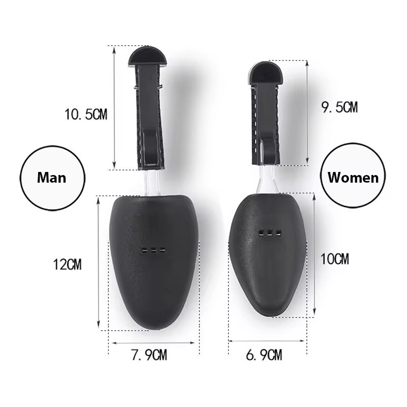 40 Pcs Men Adjustable Form Plastic Shoe Tree Shaper Keeper Boot Shoe Stretcher gallery