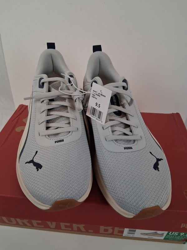 New PUMA Rocket Fuel Lite Running Shoes Mens Grey Athletic Sneakers Size 9.5 gallery