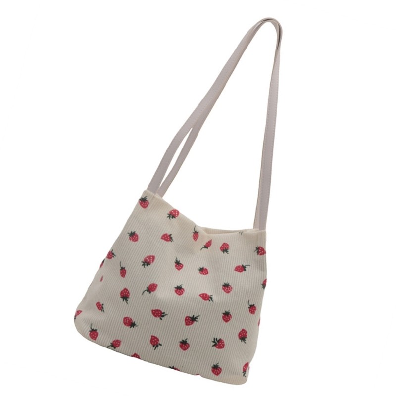 Fashionable Corduroy Underarm Bag For Work Or Casual Daily Use Shoulder Purse gallery