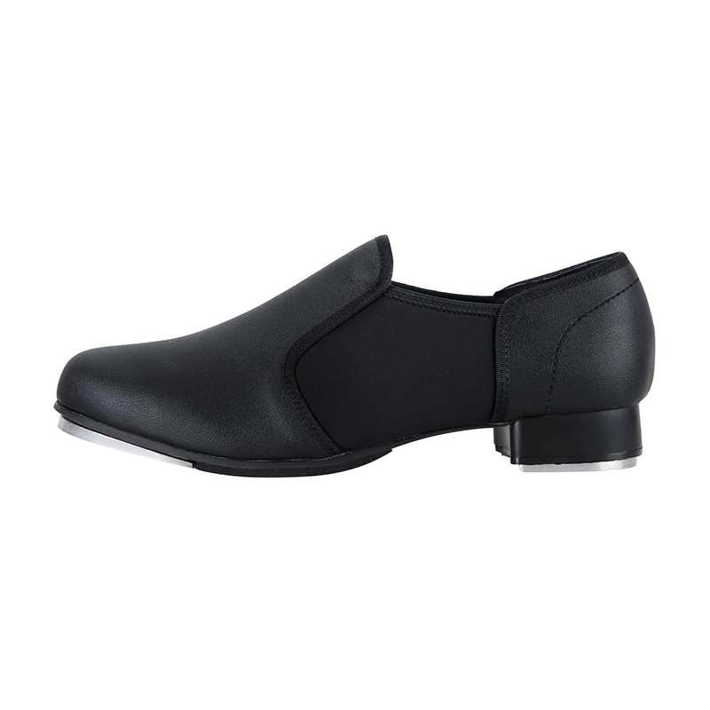 Linodes Unisex PU Leather Slip On Tap Shoe Dance Shoes for Women and Men's Dance gallery