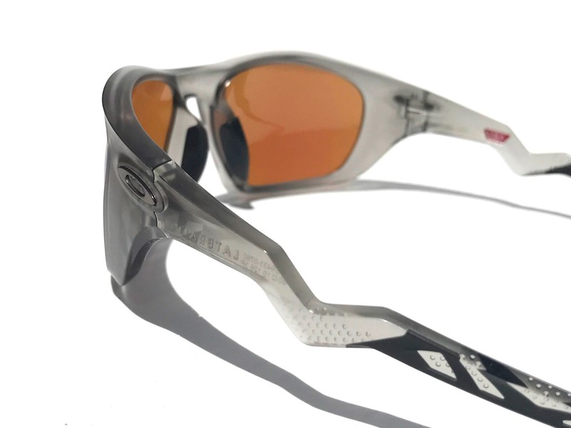Oakley LATERALIS Matte Grey Ink PRIZM POLARIZED Shallow Water Sunglass 9431-07 gallery