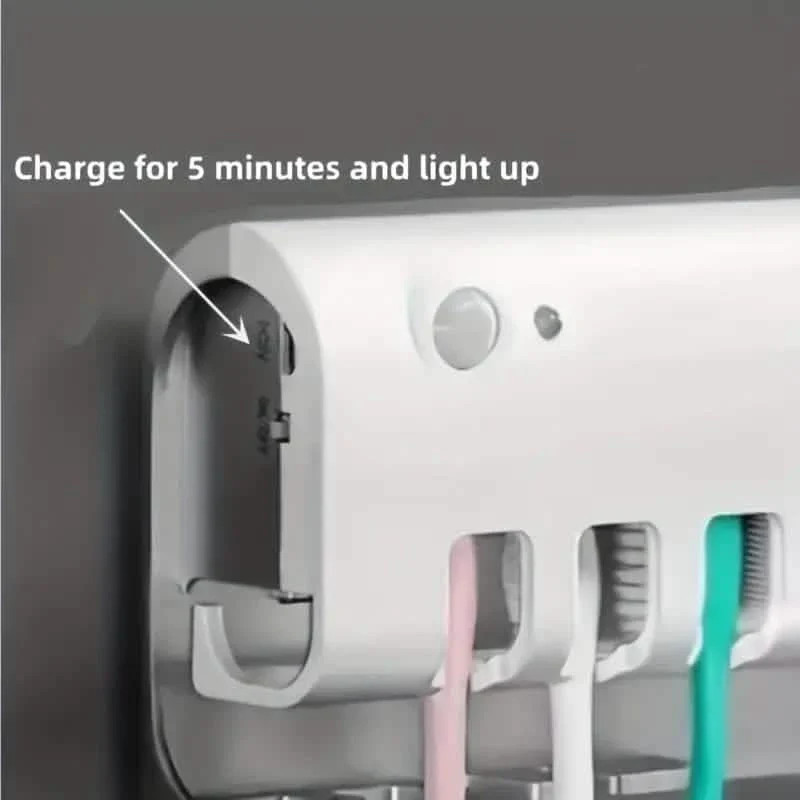 Smart Wall-Mounted Toothbrush UV Sterilizer gallery