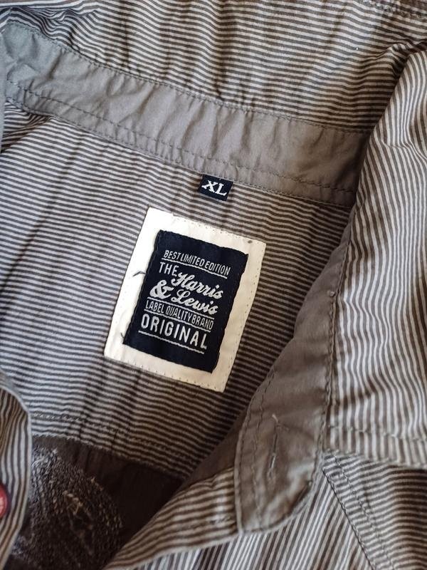 Men Miller Harris Shirt Grey Cotton 42 / XL / 50 gallery