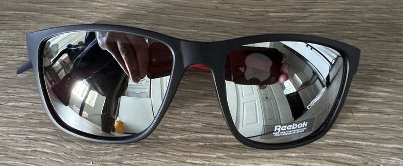 Reebok Mirror Sunglasses Polycarbonate 100%, UV PROTECTION Original Men ✅