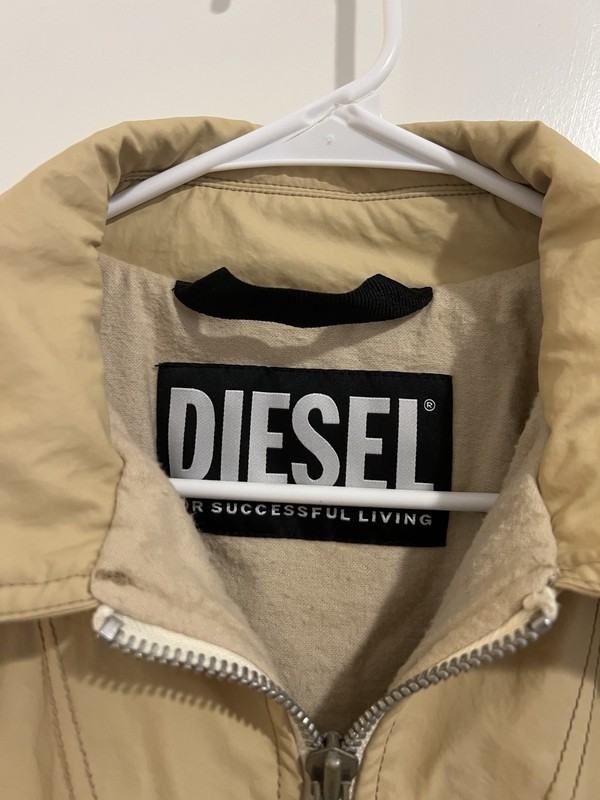 Diesel J-tech Patchwork Off-white Jacket Men's gallery