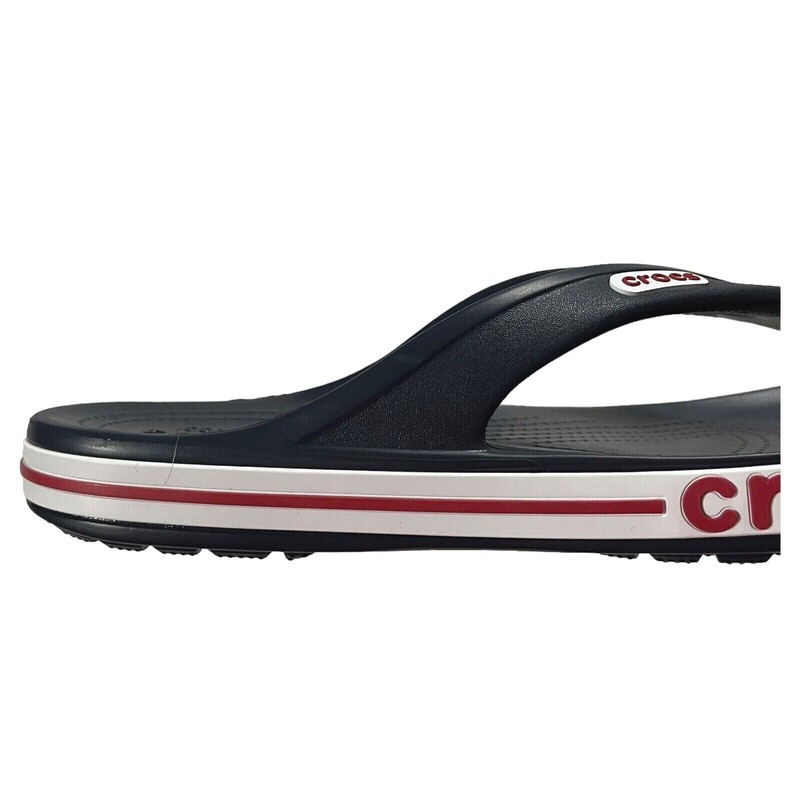 Crocs Bayaband Mens Flip Flop Sandal Sz 10 Navy Blue Water Friendly Lightweight gallery