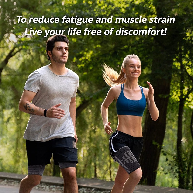 Leg Brace Compression Support Hip Sciatica Nerve Pain Relief Thigh Hamstring Gym gallery