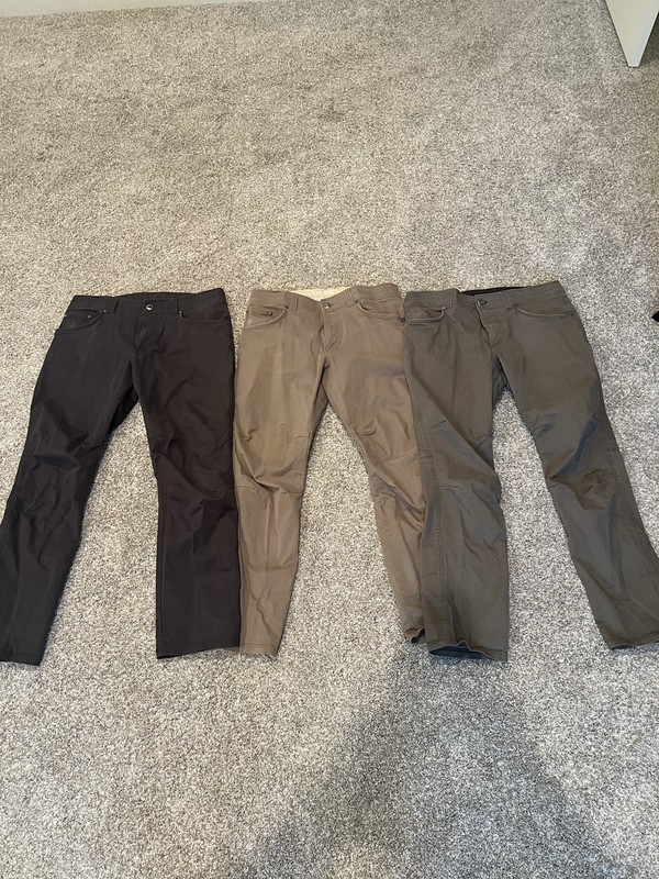 Lot Of 3 Kuhl Ryder Lite Klassik 35×32 EUC