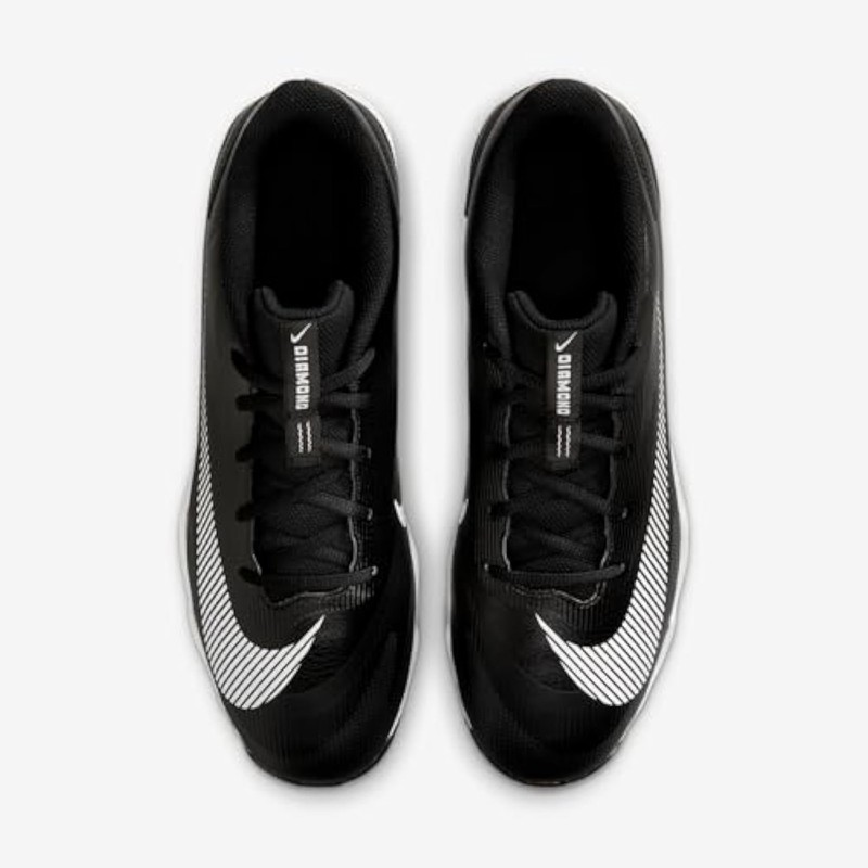 Nike Diamond Clutch Baseball Cleats (Black/Anthracite/White) Size 14 - Black/Ant gallery