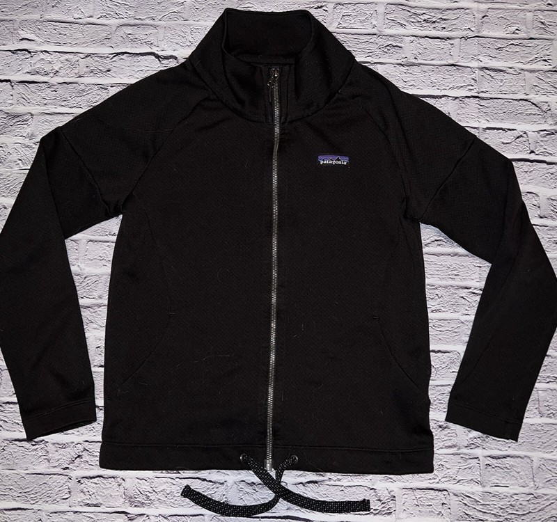 PATAGONIA All Year Lightweight Full Zip Jacket women’s XS Black