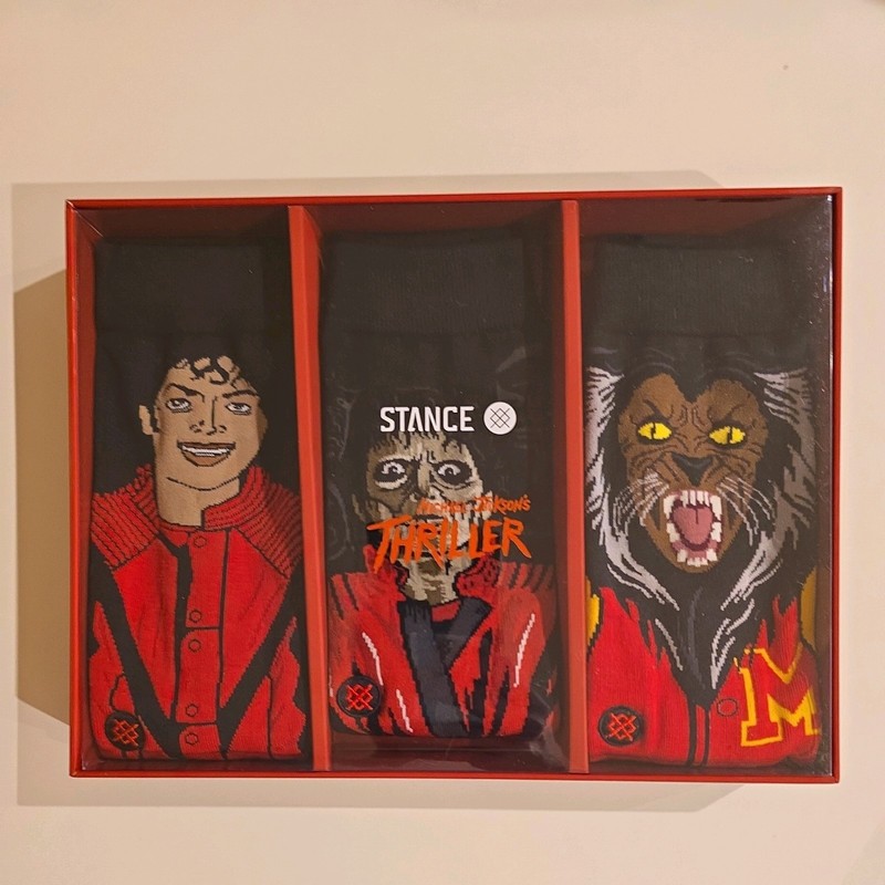 Stance x Michael Jackson Thriller Limited Edition 3x Sock Box Set Collector 2017