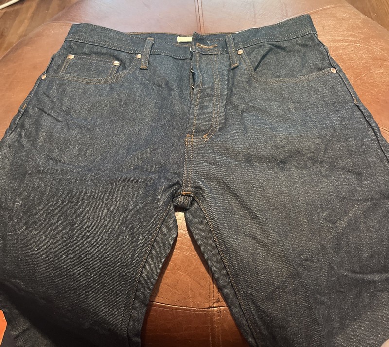 The Unbranded Brand UB601 34x30 Men’s 14.5 Oz Raw Selvedge Denim Jeans gallery