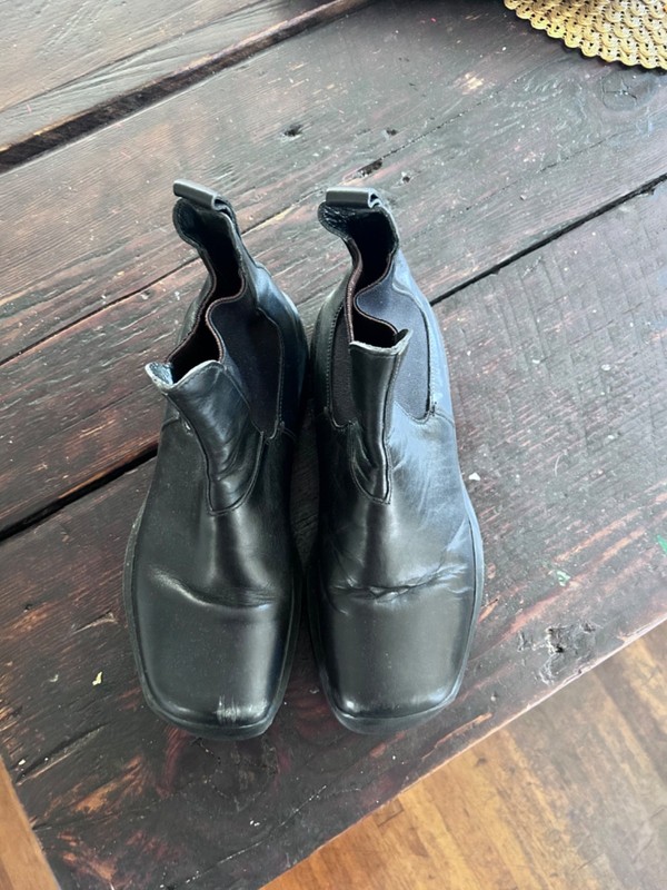 PRADA VINTAGE RARE Men’s Linea Rossa Chelsea Boots Black US 11 Vibram Sole
