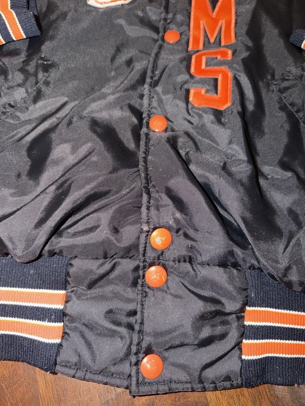Vintage Varsity Letterman Nylon Bomber Jacket gallery