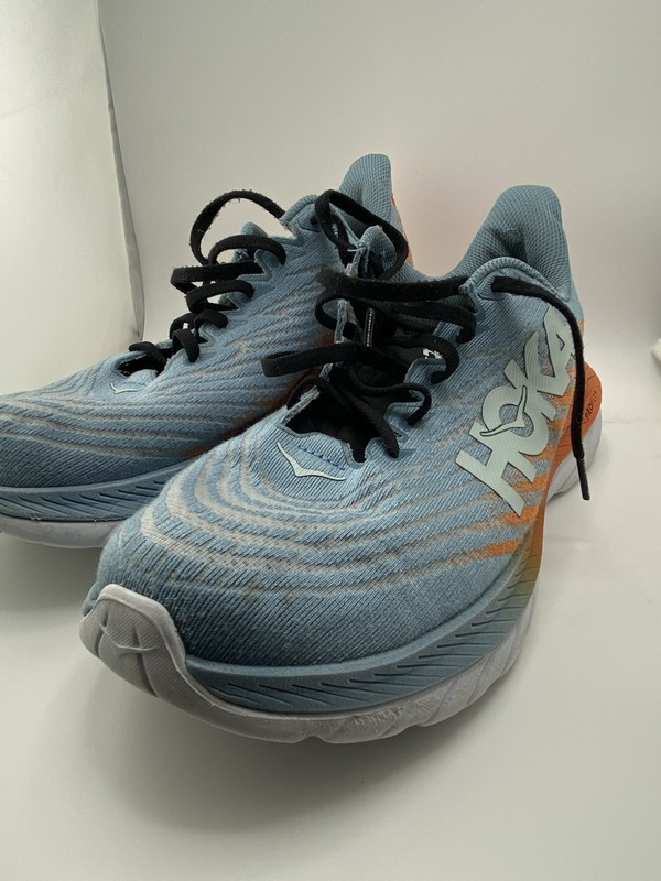 Hoka One One Shoes Mach 5 Mens 8.5D Blue Running Mountain Spring 1127893 MSPBL gallery