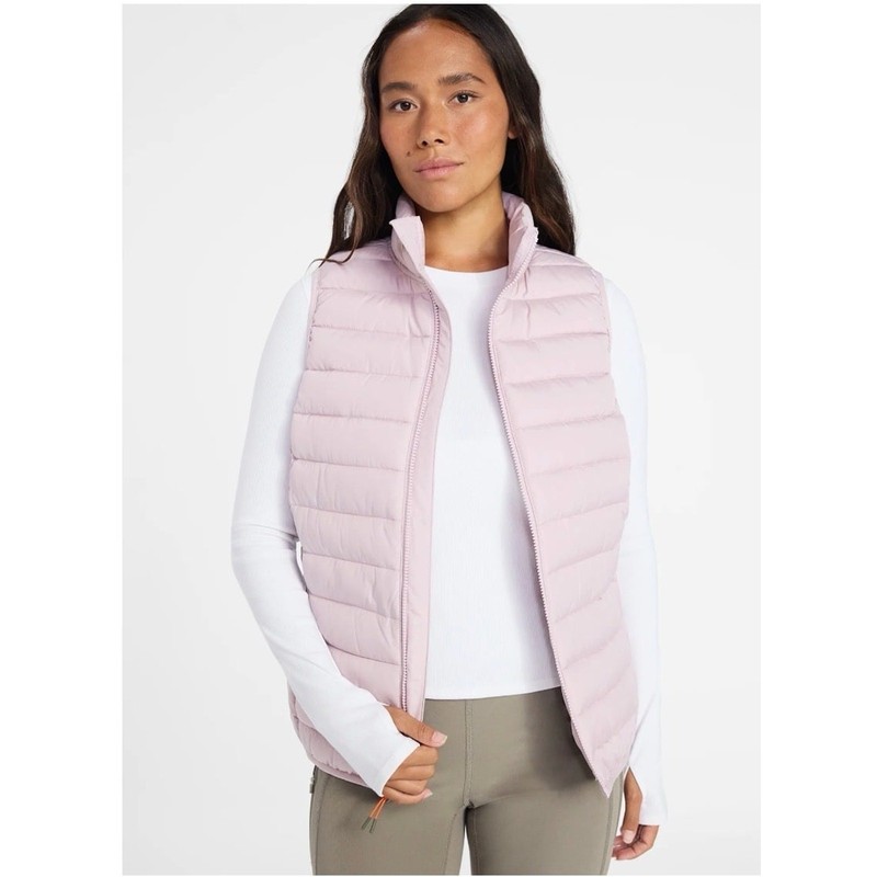 Ozark Trail Women’s Plus Size Core Puffer Vest Pink sz 1X