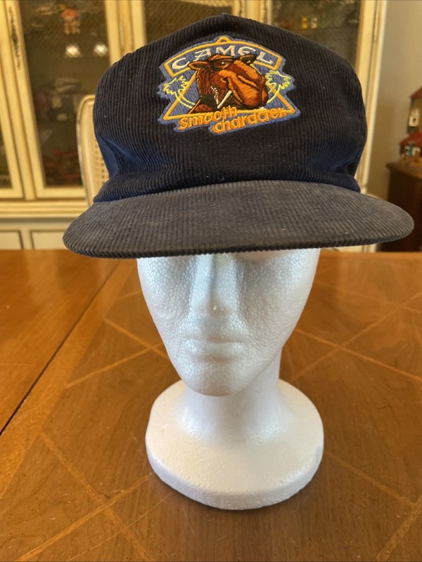 Camel Hat Adjustable Smooth Character Joe Cigarette Smoker Smoking Smoke Cap