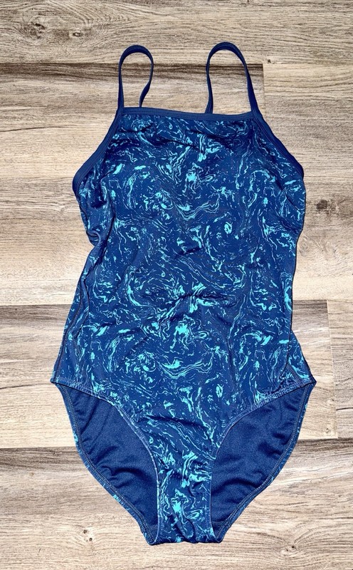SYROKAN Swimsuit Athletic Competitive Racerback Training Ladies Size 34 Medium