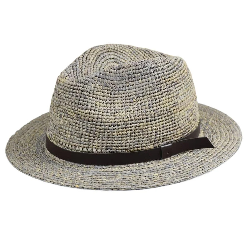 63cm Raffia Straw Panama Hat Large Circumference Summer Sun Protection Wear NEW gallery