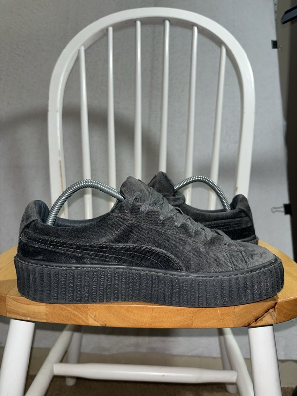 Puma Fenty x Velvet Creeper 364466-03 Womens US 10 Shoes Glacier Gray Sneakers gallery