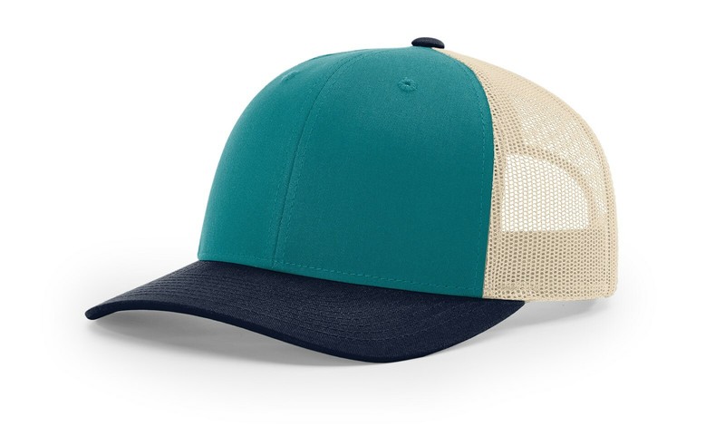 Richardson 115 115CH Trucker Hat Low Profile Adjustable Snapback Mesh Back OSFM gallery